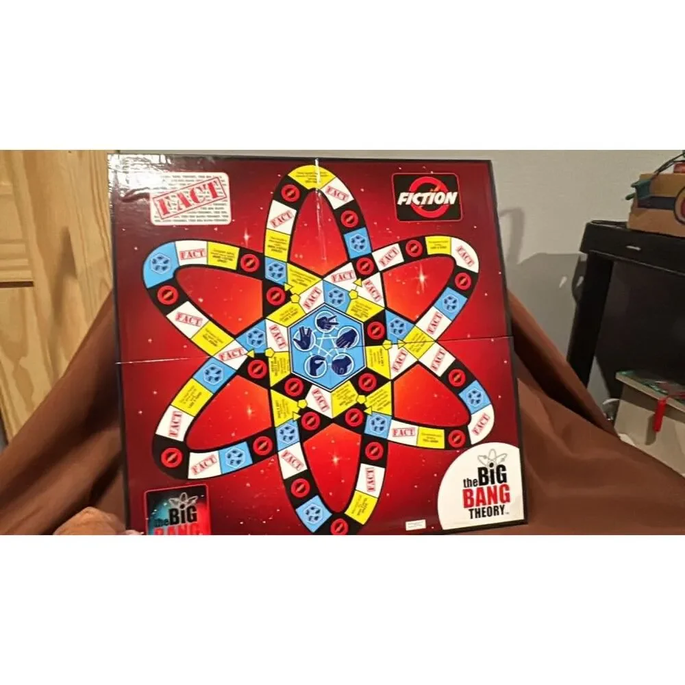 Cardinal Big Bang Theory Fact or Fiction Trivia Game Complete